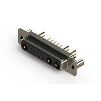 EDAC 628-13W3624-5NB Mixed Contact D-Sub Connectors Vertical Combo Dsub