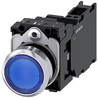 SIEMENS A6X30144510 Standard Switches ILLUMINATED PUSHBUTTON. BLUE