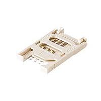 Same Sky (formerly CUI Devices) SIM-9-C Card Connectors 6 Positions, Hinged, SMT, 2.8 mm Height Above Board,