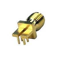 Johnson / Cinch Connectivity Solutions 142-1721-881 Connectors SMA JACK,END LAUNCH EDGE MOUNT,HIGH FREQ