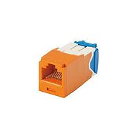 Panduit CJ6X88TGOR-C Modular Connectors / Ethernet Connectors Mini-Com Mod Cat 6A UTP 8 pos 8 wi