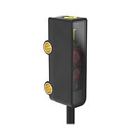 Banner Engineering Q2XAPLAF100-2M Photoelectric Sensors Q2X Series: Laser Adjustable Field Sensor; Range: 18-100 mm, Input 10-30 V dc; Output: LO (Light Operate), 1 PNP; 2 m (6.5 ft) Cable