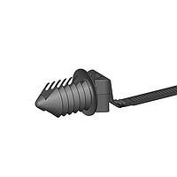 Avery Dennison 20103-0 Fir Tree CT,10mm CURVE TIE FIR BLK.HS 500/BAG,5000/CS