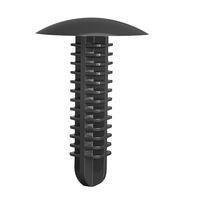 Essentra Components BPF-F3T31 Barbed Rivet Rivet,Barbed,Black,.197 in Hole