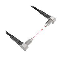 Banner Engineering PIAT43UHFTA-VL Fiber Optic Cables Plastic Fiber; Opposed; Core Dia.: 1 mm; Fiber Length 1 m; Tight Angle;Thread M4; High Flex 2 mm Bend Radius; Flex Relief; Free cut; Vantage Line