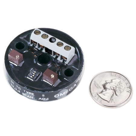 Compact head mount signal conditioner for industrial sensor signal conversion