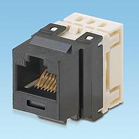 Panduit NKP5E88MIW Modular NK Cat 5e punchdown jack module - Off Wh