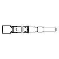 AMP Connectors - TE Connectivity D-602-56 Contacts SOLDERTACT