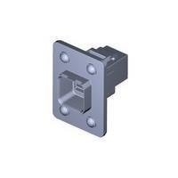 AMP Connectors - TE Connectivity 2-2120871-1 Mounting Frame VARIANT 14 JACK METAL FO LC SNGL MDE
