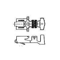 P&B 26A1348C Quick Disconnects TERMINAL 10-12AWG FOR VCF4-1002