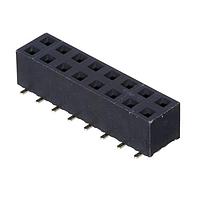 Adam Tech RS2BE-20-G-SMT Receptacle RECEPTACLE STRIP 20P 2.54MM PITC
