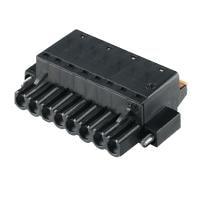 Weidmuller 1012650000 Plugs BLF 5.08HC/03/180F SN BK BX
