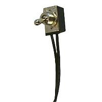 Electroswitch 6630 Toggle Switches Full Size Power Toggle Switch 12A - 125VAC 1/3 HP SPST OFF-ON, 6" wire leads, Slow Make/Slow Break Butt Contacts, UL & CSA Certified