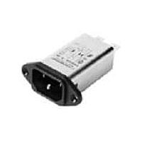 Schaffner FN9233ER-3-06 Inlets 3A Bleed Resistor W/Earth Line Choke