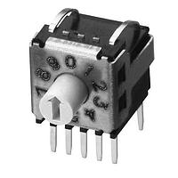 Omron Electronics A6K-162RF DIP Switches Thru-Hole 3x3 Tm 16P Top-Act, Flat, Wht