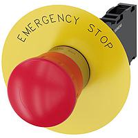 SIEMENS A6X30143156 Push Turn EM. STOP MUSHROOM PUSHBUTTON. 40MM. RED