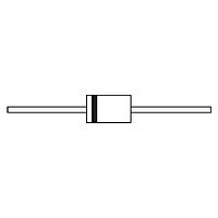 Diodes Incorporated D1G-T Standard Recovery Rectifier 1.0A 50V