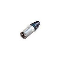 NEUTRIK NC3MXX-HA Cable Connectors 3PIN MALE CABLE END CRIMP-NI/SILVER