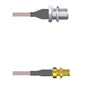 Amphenol Custom Cable Q-1U02W0005144i RF Cable Assemblies N-SJB/SMA-SJB G316 144I