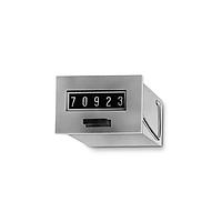Trumeter W16202/24VDC/10CPS W/14" LDS Totalizing Counter 6D Elemech Ctr clip 14"W/L 24VDC 10CPS