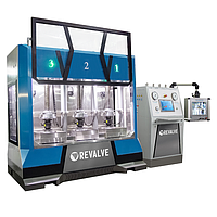 Revalve S-3-300/160-3 Multi-station test bench for shut off & control valves
