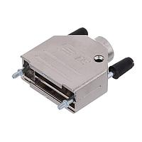 AMP Connectors - TE Connectivity 5-2198617-2 EMI/RFI Shielded Backshell Pltd Plastic Bckshll 15 way Str, KIT