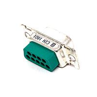 Cinch DEMA9STFO Receptacle DSUB 9F CRIMP LC   TIN