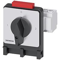 SIEMENS 3LD22237UL010AD8 Rotary DISC SW 32A KNOB SELECT 4HOLE BLK 4P