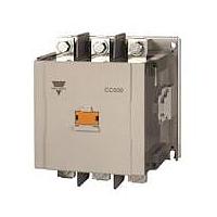 Carlo Gavazzi CC630SAD100 Electromechanical Contactors Three-pole IEC style 630Amps rated (AC3 at 440VAC) contactor with box lug terminals, 100 VAC/DC 50/60Hz coil and two normally open / normally closed auxiliary contacts.