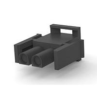 AMP Connectors - TE Connectivity 1-350777-9 Plug Housings PLUG HOUSE 2 POS BLACK UL94V-0