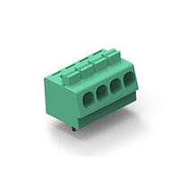 AMP Connectors - TE Connectivity 1-1986712-8 Fixed Terminal Blocks 5.08MM S/E SPRNG 18P SCREWLESS TERM BLOCK