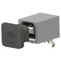 Essentra Components CP-USB-B USB Protective Caps and Covers USB-B Connector Plug,Black