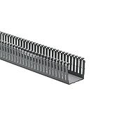 HellermannTyton 184-22005 High Density Slotted Wall Wiring Duct SLHD2X2 GRY PVC DUCT BULK