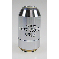 KERN OBB-A1240 Infinity planachromatic objective lens100 x /1,25 W.D., (0,19 mm) (oil) (sprung)