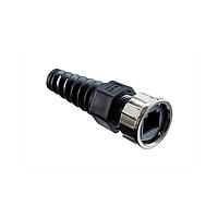 Amphenol LTW RCM-00AMMA-TLM7001 Modular RJ, Middle Size, Metal, 1.5A, Straight, 3 Points Lock, Compled, Field Installable, F4.5 - F8.5mm, IP67 Mated