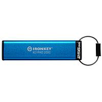 Kingston IKKP200C/256GB USB 3.2 256GB USB-C IronKey Keypad 200C, FIPS 140-3 Lvl 3 (Pending) AES-256