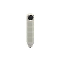 Banner Engineering TL50BGYRAOS3IQ Tower Lights Tower Light: 4-Color Sealed; Omnidirectional Pulsed Audible Indicator w/Intensity Adjust; Voltage: 18-30 V dc or 24 V ac; Environmental Rating: IP67; Input: Bimodal; Colors: Blue Green Yellow Red; 8-pin M12 Integral QD