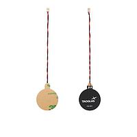 Taoglas FXC.24.52.0075X.B.dg NFC Antenna NFC Flex Antenna (?24*0.3 mm) with Reverse Ferrite Layer 75mm Twisted Pair 28AWG Cable and ACH(F) Connector