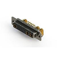 EDAC 630-13W3640-4N2 Mixed Contact D-Sub Connectors Right-angle Power Combo D-Sub Connector