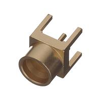 Radiall R222M00160 PCB Connectors SMP-MAX / STRAIGHT MALE RECEPTACLE FOR PCB SNAP TYPE SOLDER LEGS