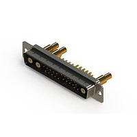 EDAC 627-25W3222-5T1 Mixed Contact D-Sub Connectors Vertical Combo Dsub