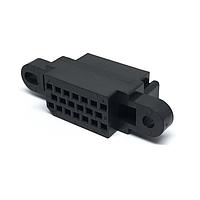 JAE Electronics DRA-20PC-F0 I/O Connectors 20P Rcpt Cable-Cable