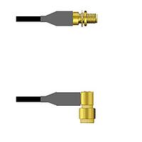 Amphenol Custom Cable Q-30037000D018i RF Cable Assemblies SMA-SJB/SMA-RP LMR19 18I