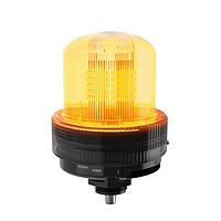 Banner Engineering K100PBLYAQ Daylight Visible Beacons K100 Pro Daylight Visible: 1 Color Beacon; 12-48 V dc; Polycarbonate; IP66, IP69K; Yellow; Audible; 5-pin M12 Integral QD