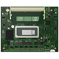 congatec HPC/cALP-i3-12300HE Computer-On-Modules - COM COM-HPC Size A module based on Intel  Core  i3-12300HE processor with 4 P-cores 1.9GHz up to 4.3GHz and 4 E-cores 1.5GHz up to 3.3GHz, 12MB Intel  Smart Cache, Intel  UHD Graphics with 48EUs, Dual channel DDR5 4800 MT/s memory interface, Intel  code