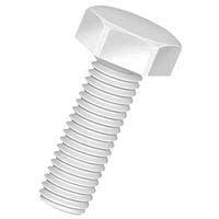 Essentra Components 50M020040J012 Machine Screw Hex Unslotted Bolt, M2 X .4 Thread, 12mm Lg