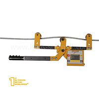 Wire and cable tension gauges