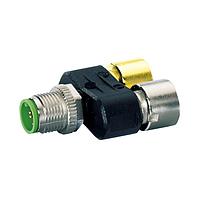 Murrelektronik 7000-41131-0000000 Sensor Cables / Actuator Cables T-COUPLER SLIMLINE M12 MALE / 2X M12 FEMALE