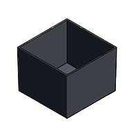Hammond Manufacturing 1596B113-10 Potting Potting Box, 10 Pack 1.57x 1.57x 1.15 in