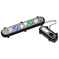 Storm Interface EZB6-430023 Keypads 6 Key Nav-Bar Under Panel Mount